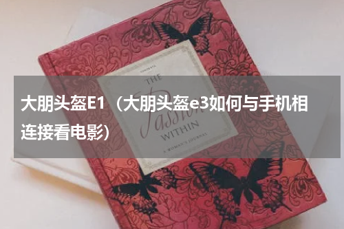 大朋头盔E1（大朋头盔e3如何与手机相连接看电影）